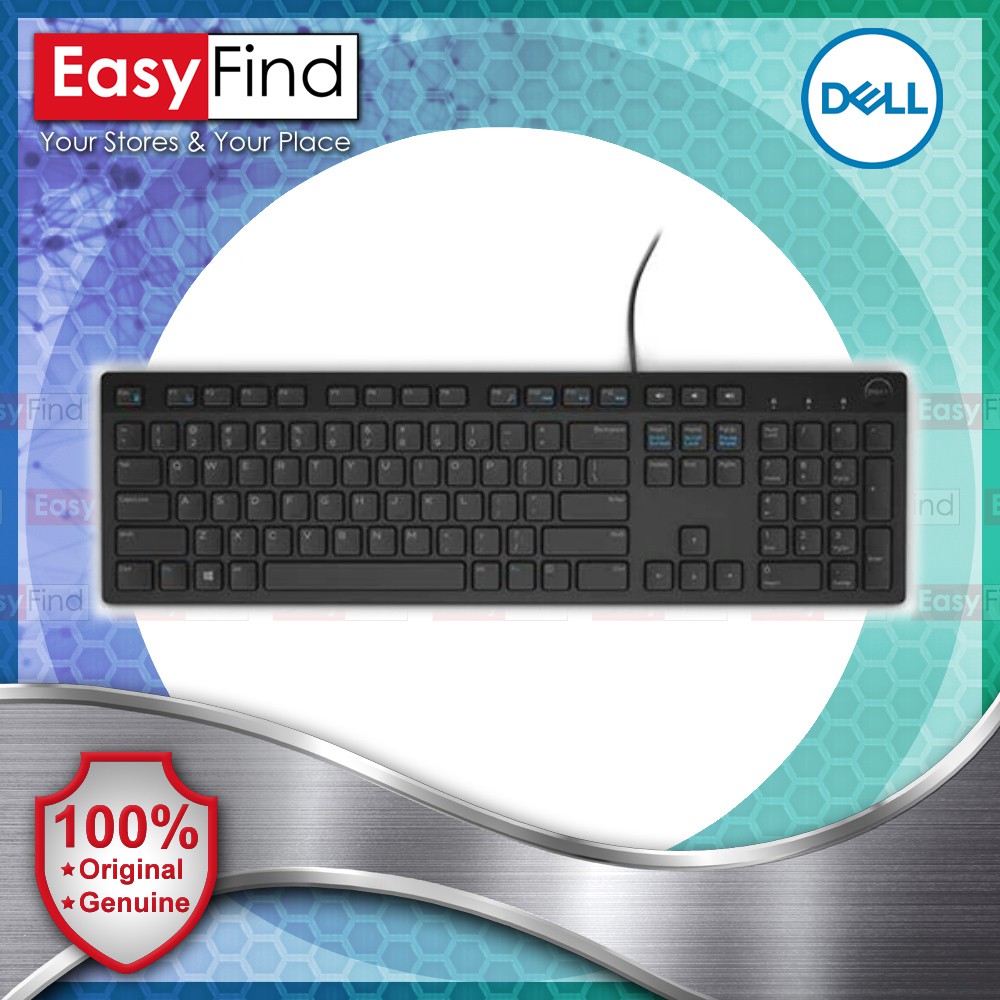 Dell Kb216 Multimedia Keyboard Usb Black Shopee Malaysia 