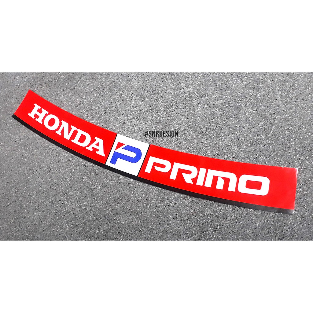 Наклейка honda primo