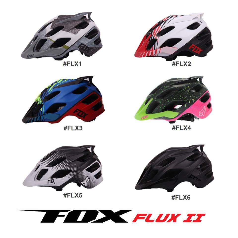 fox flux mtb helmet
