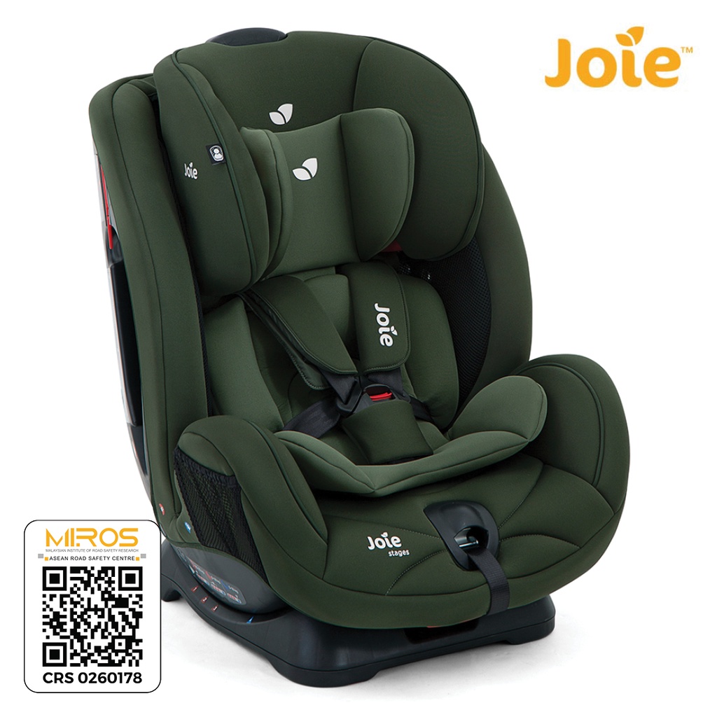 Joie Stages Convertible Car Seat with Seat Belt Installation Shopee