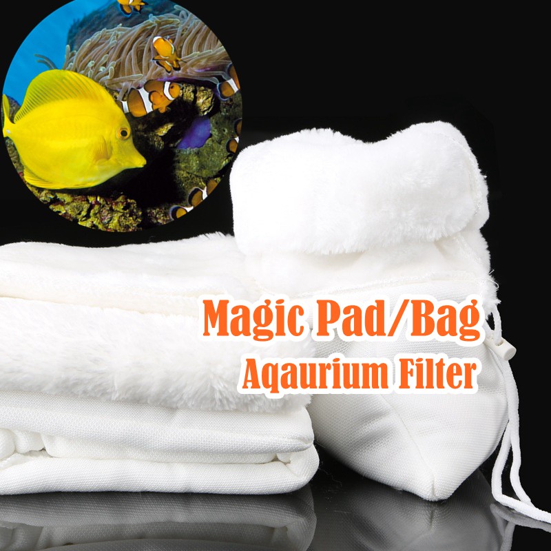 Magic Aquarium Filter Bag Cotton Reef Tank Biochemical Filter Bio Media