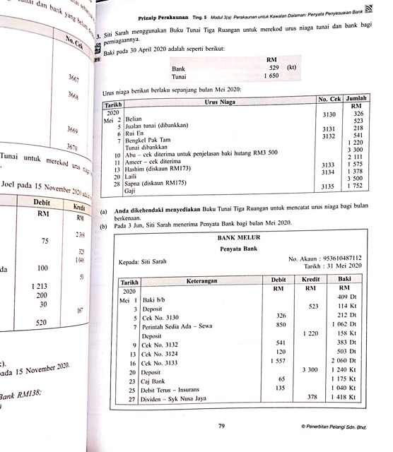 Buku Latihan 2020 Pelangi Analisis Prinsip Perakaunan Tingkatan 5 Shopee Malaysia