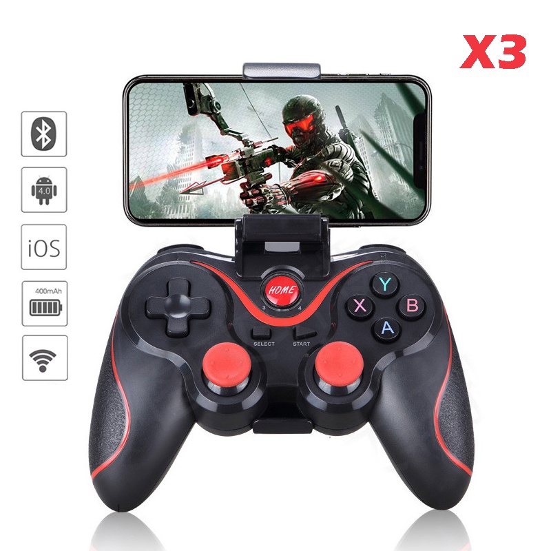 Essential Must Gamepad X3 Wireless Bluetooth Joystick PC Android Game Console Controller Terios IOS Phone/ Tablet /PC... - Image 2