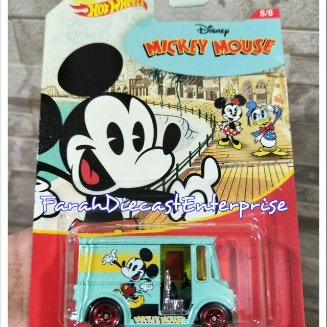 hot wheels mickey mouse bread box