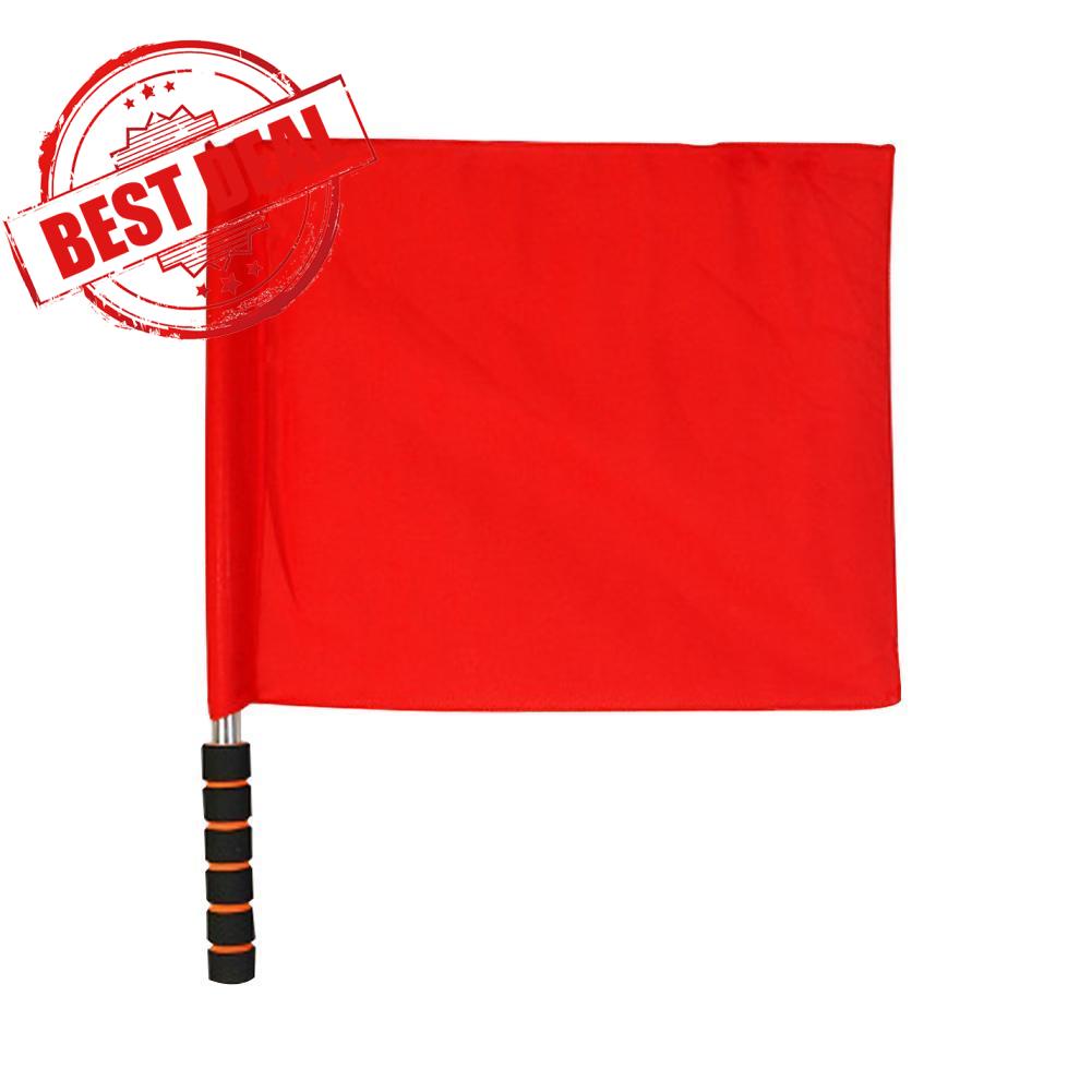 READY STOCK Referee Flag Command Flag Track And Field J0O2 Competition Signal Flag Steel S9M8