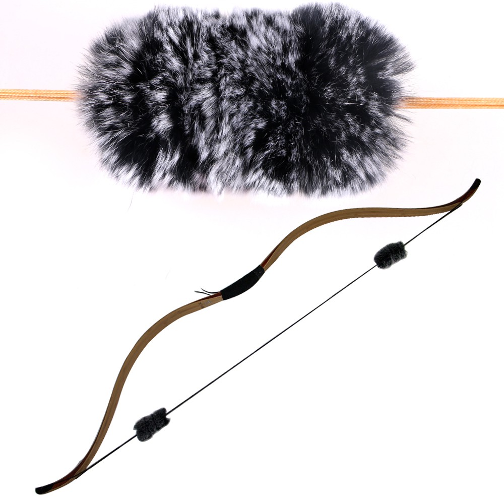 Linkboy Archery Rabbit Hair Bow String Bowstring Stabilizer Silencer
