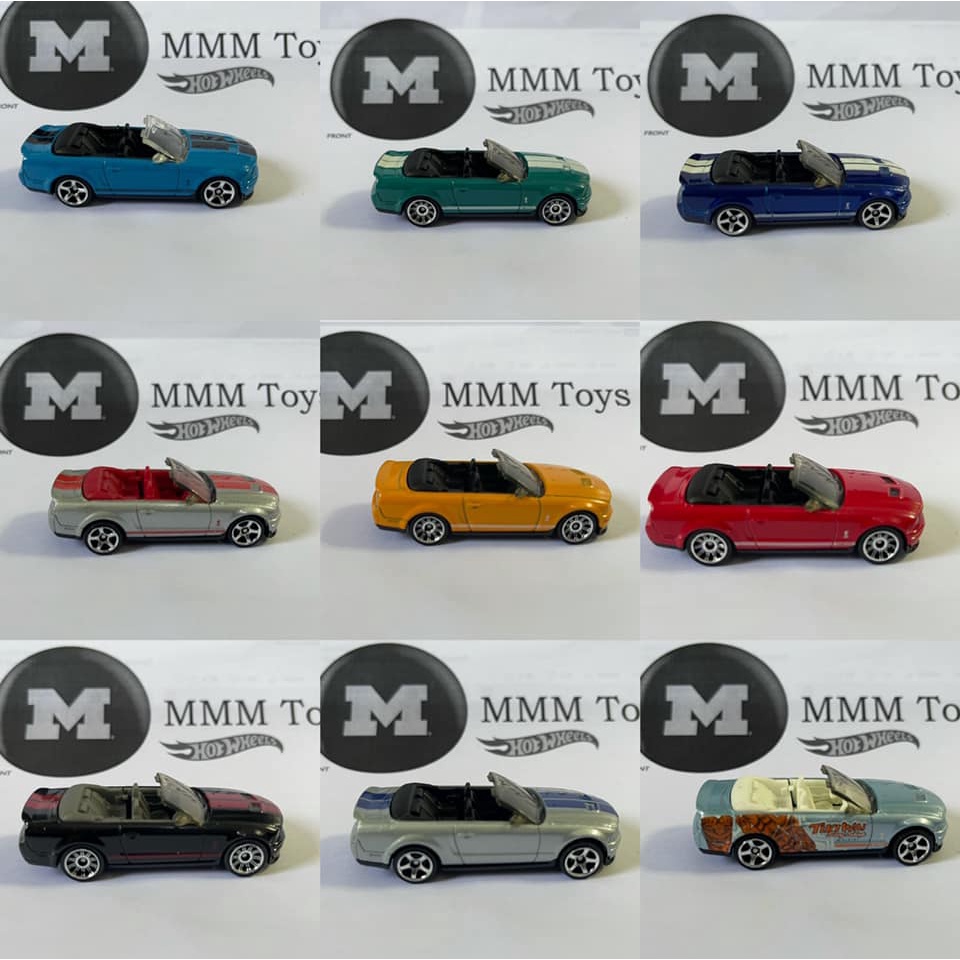 Matchbox 2007 Ford Shelby GT500 Convertible – Silver 1:64 Scale Die-Cast Car With Flashing Light - View #10