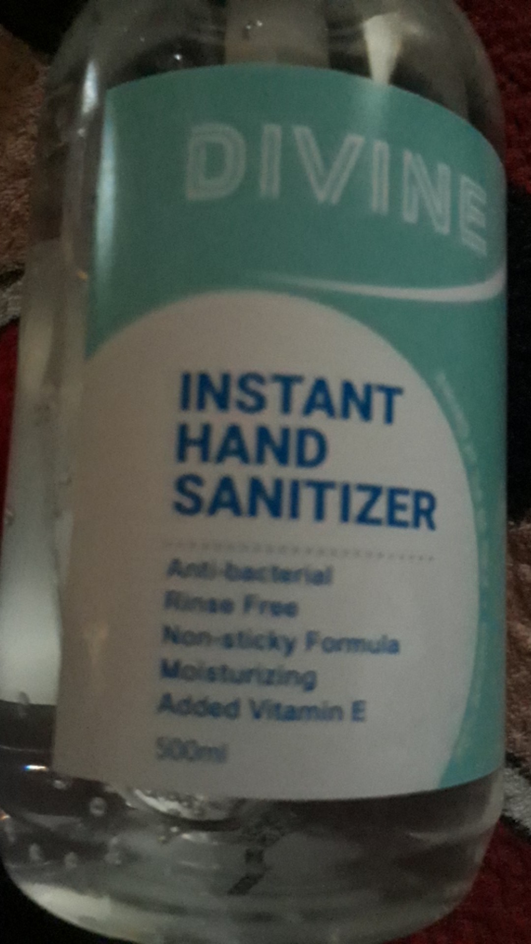 Realeos 500ml Divine Anti-Bacterial Instant Hand Sanitizer