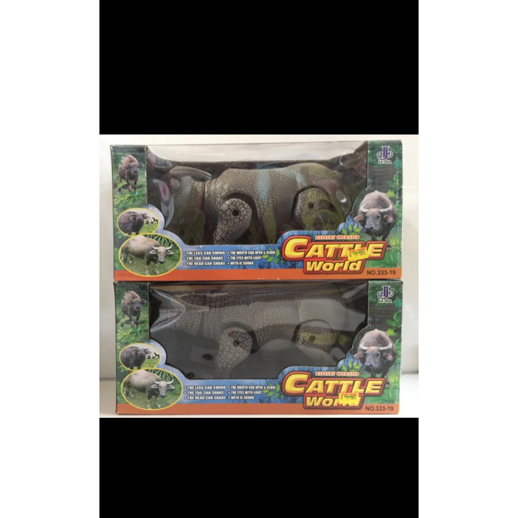 Children 's Toys Cattle World Animal 