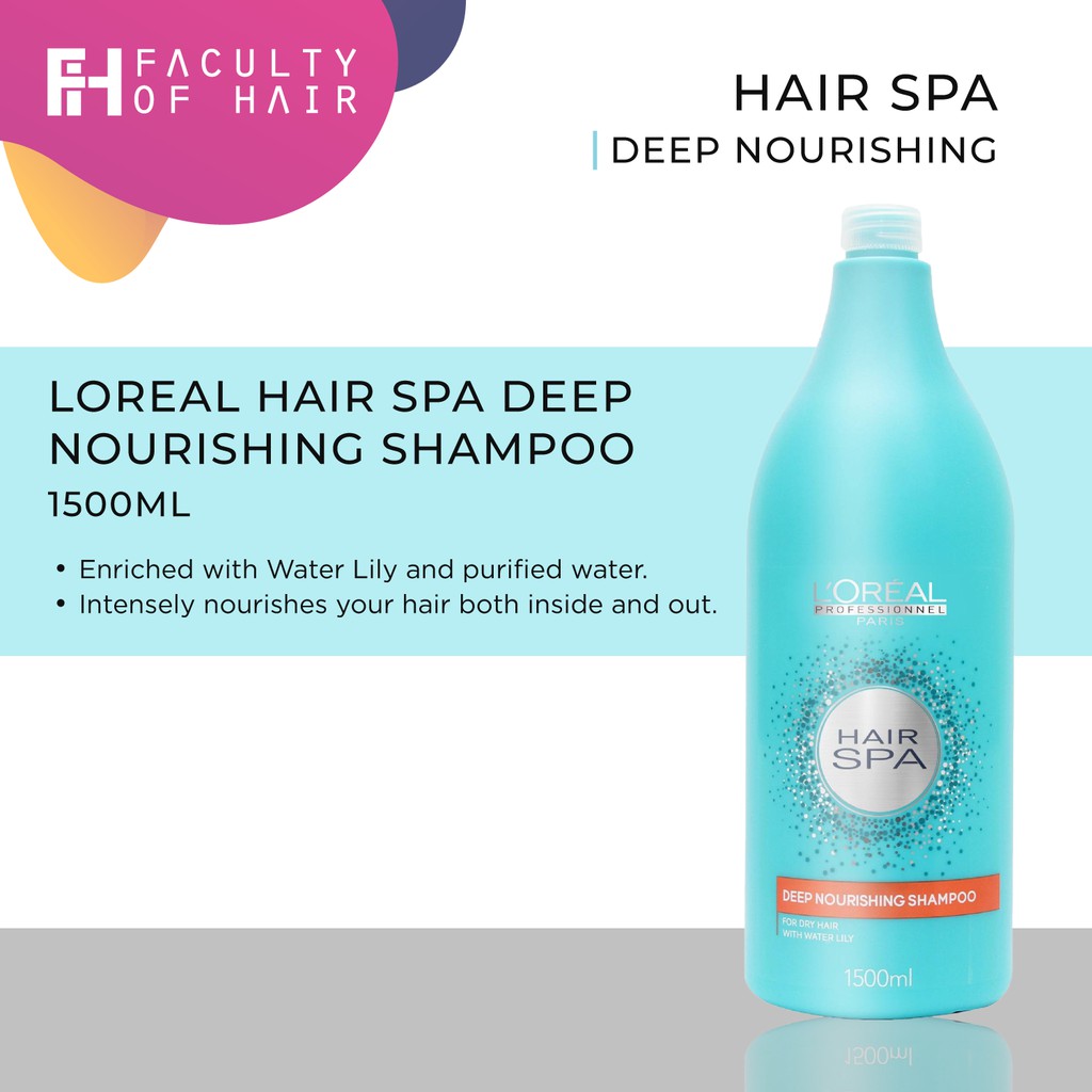 Loreal Hair Spa Deep Nourishing Shampoo (1500ml) Shopee Malaysia