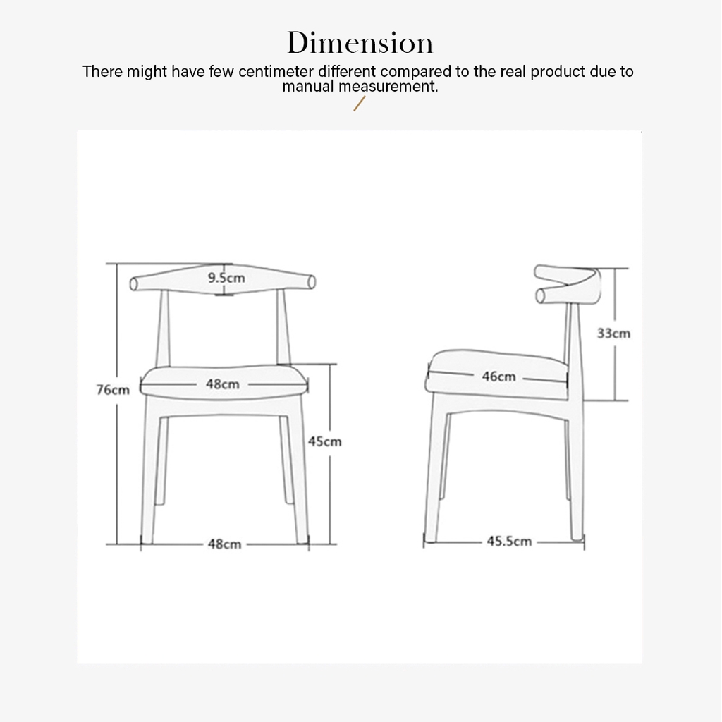 FINSSO: LEIA Solid Rubber Wood Steel Leg Dining Table / Office Table / Meja Makan / 餐桌