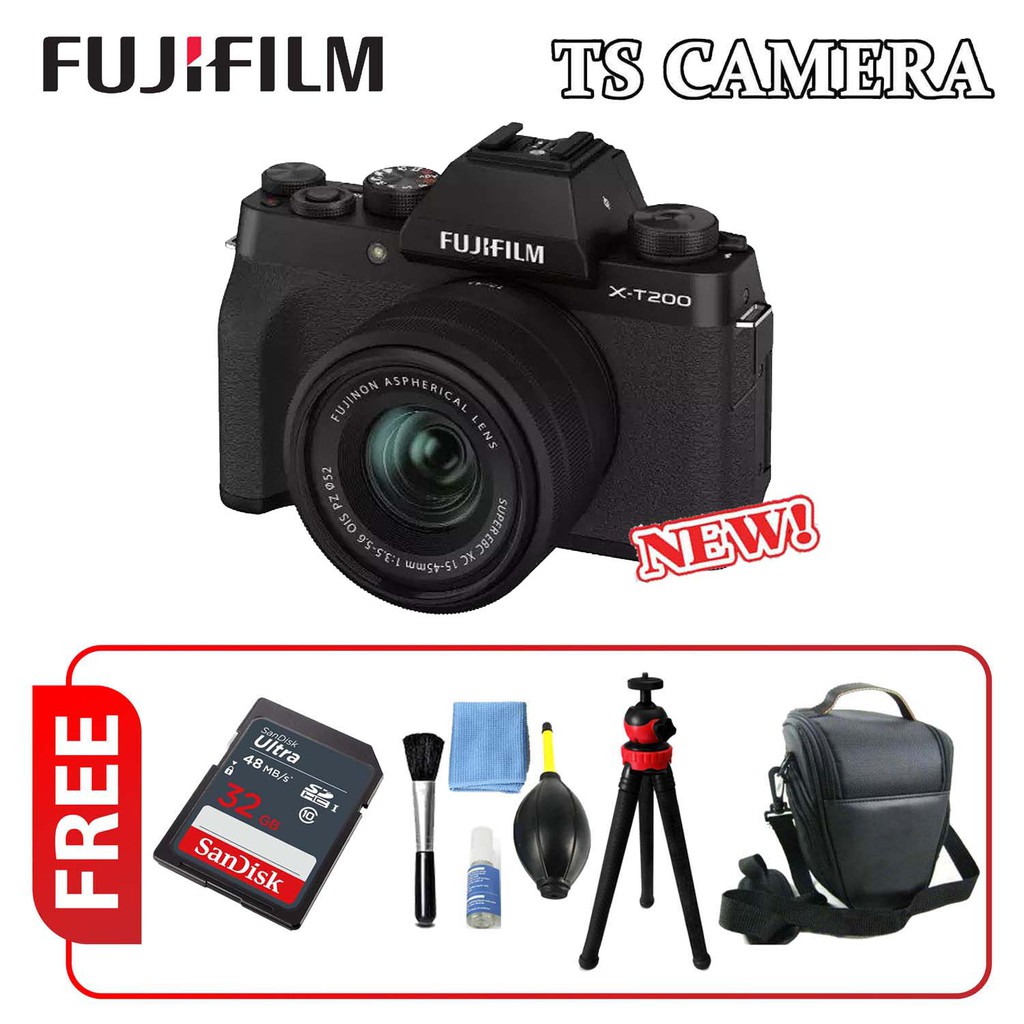 FUJIFILM XT200 MIRRORLESS CAMERA / FUJI XT200 / XT200 (OFFICIAL