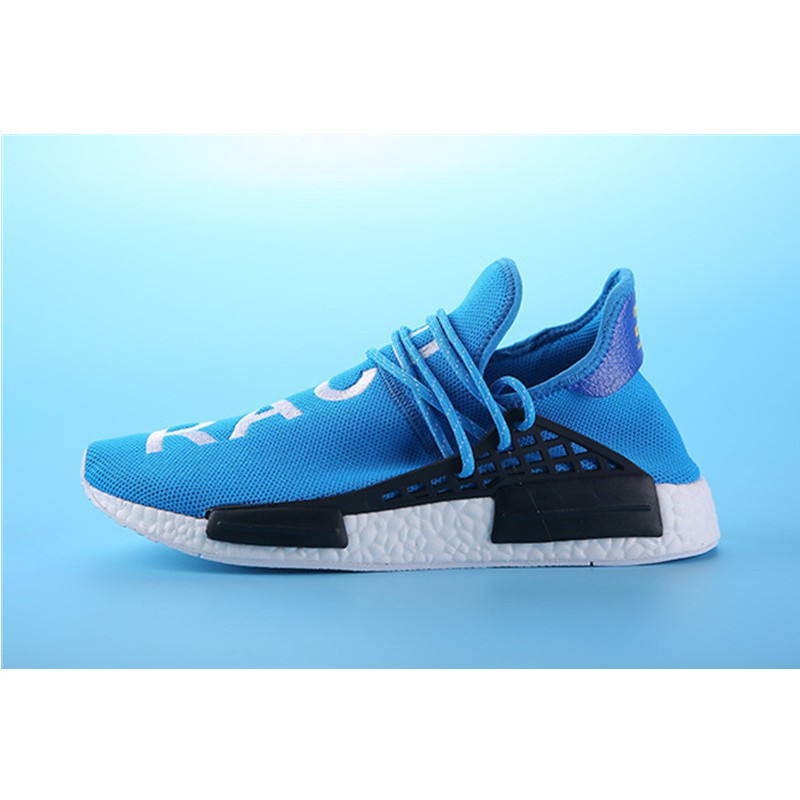 Hot Sale Pharrell Williams Shoes X Adidas Nmd Human Race Blue