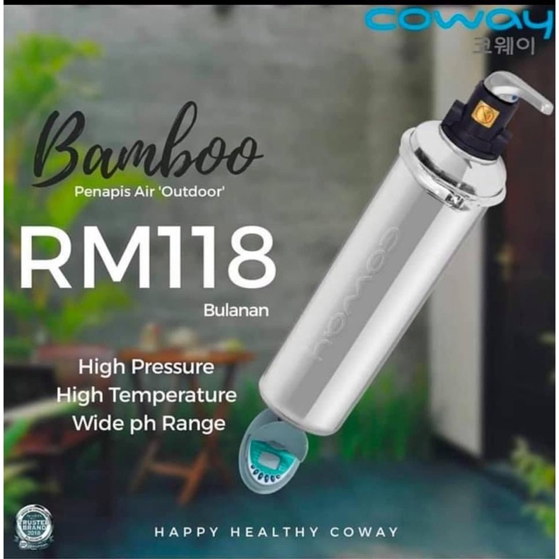 Coway Outdoor Water Filter (Bamboo) Malaysia, Bambusoideae,, 51 OFF