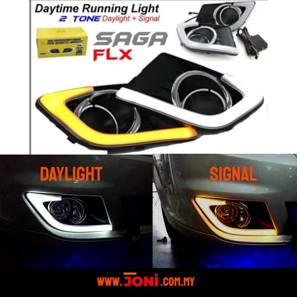 Buy Proton Saga Flx Fl Plug Play Drl Daytime Running Light Daylight Fog Lamp Cover Seetracker Malaysia