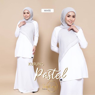  KURUNG  PASTEL Baju  Kurung  Moden  Como Crepe Nursing  
