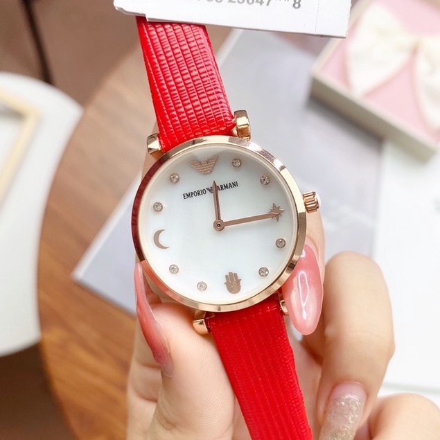 ❤❤❤[100% original] Emporio Armani 1I02 classic luxury women watch casual  waterproof quartz watch jam tangan wanita | Shopee Malaysia