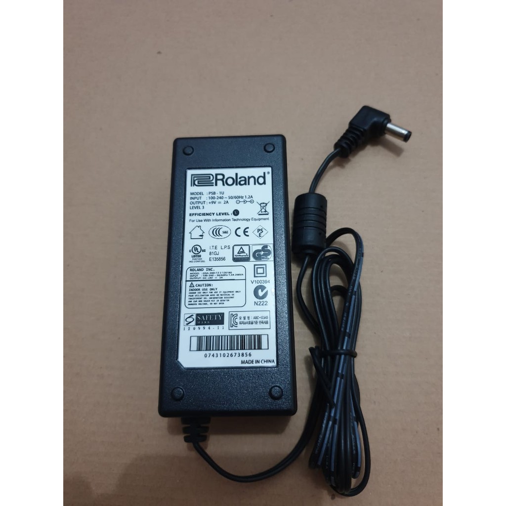 Roland Keyboard Adapter Output 9v Adapter 2a Psb 1u Premium Shopee
