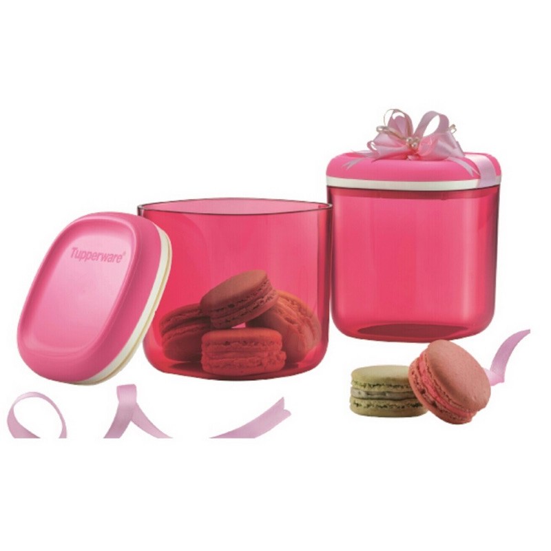 Crystalline Canister Tupperware - 780ml READYSTOCK