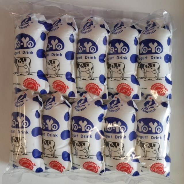 YOYO YOGURT DRINK 93ML X 10PKT TWINFISH YOYO YOGURT Shopee Malaysia