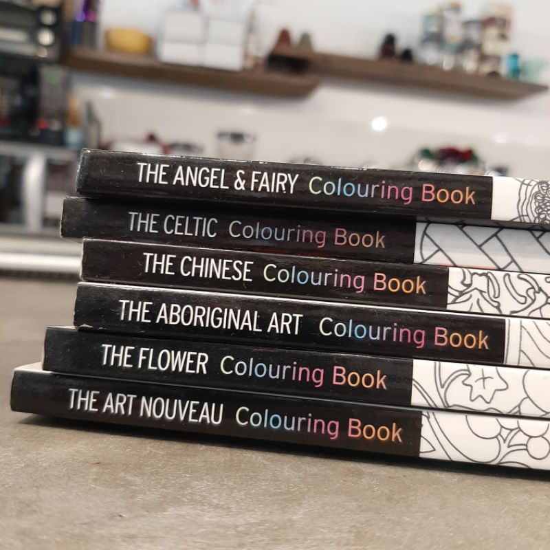 Zen Adult Colouring Book Art Noveau Flower Aboriginal Chinese Celtic Angel Fairy #pagesaraartbooks #pagesarasearchpress