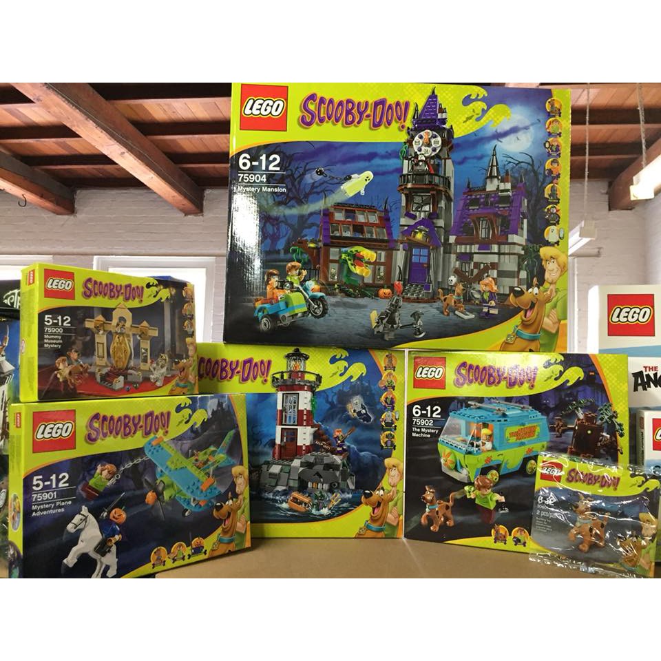 Lego Scooby Doo Year 2015 Very Complete Set Misb 75900 75901 75902 75903 75904 30601 Free Dimension 71206 Shopee Malaysia
