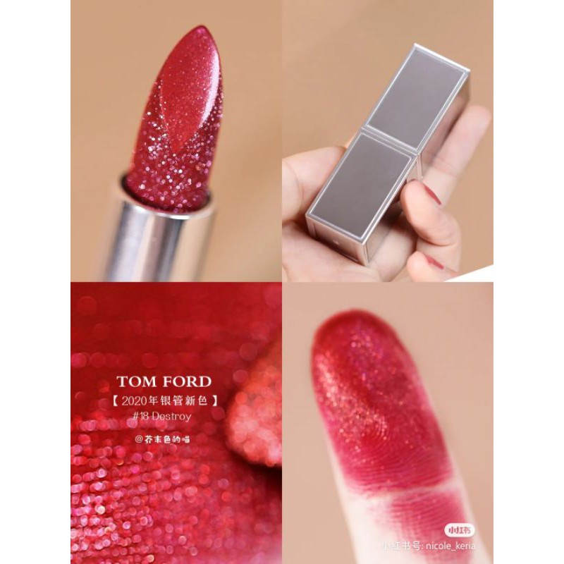 TOM FORD LIP SPARK LIPSTICK 18 DESTROY | Shopee Malaysia