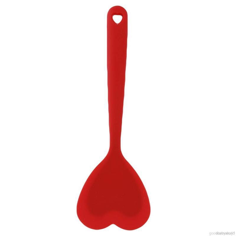 heart silicone spatula