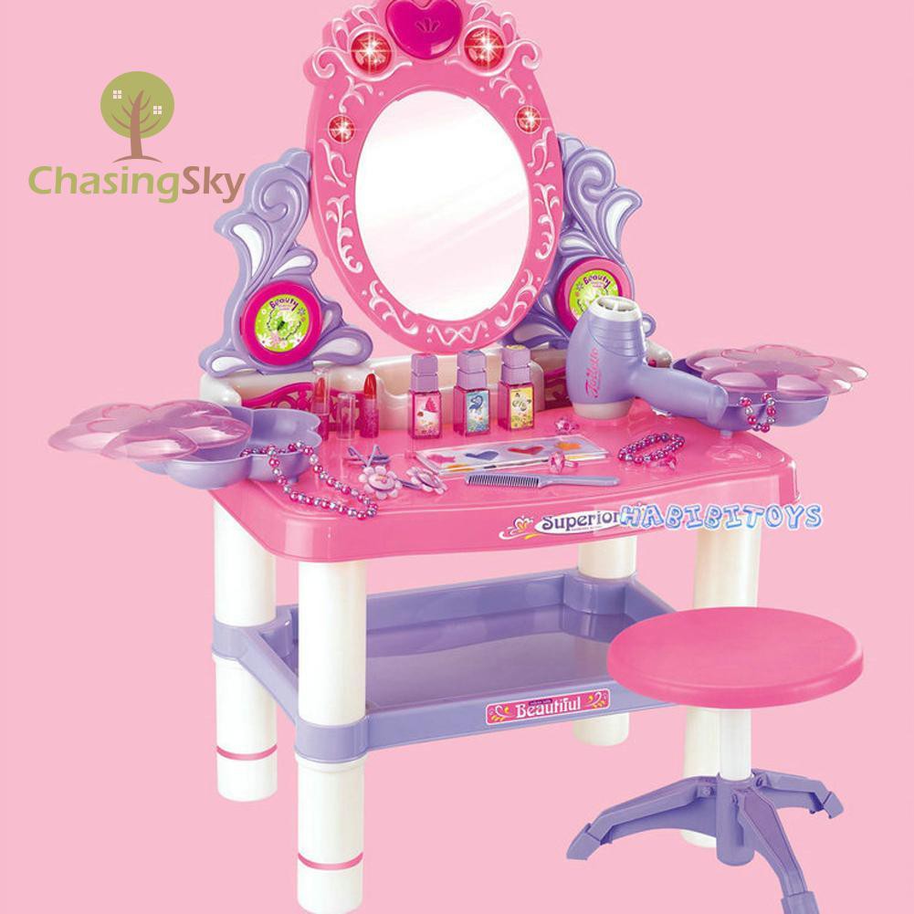 girls toy vanity table