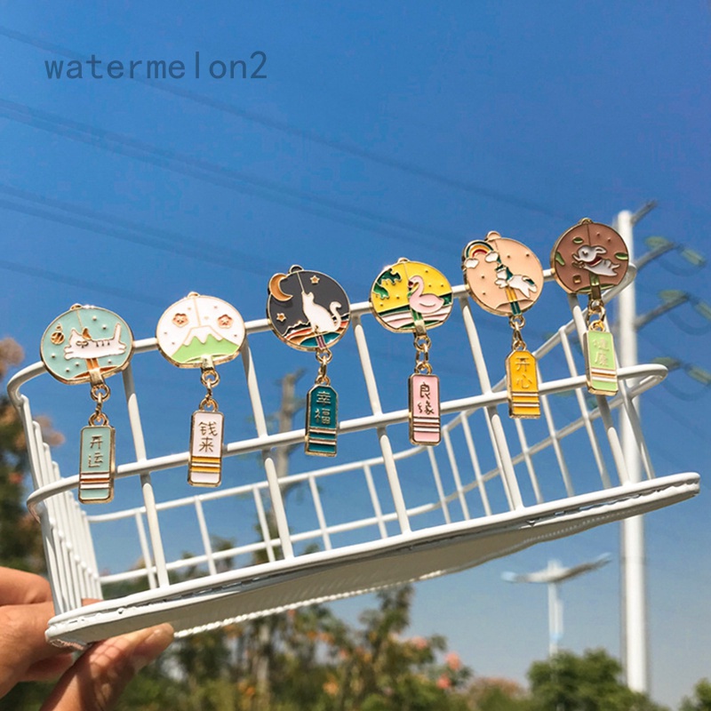 Watermelon2 Classical Cute Girl Alloy Wind Chime Illustration Brooch Cartoon Small Fresh Wild Clothes Bag Jewelry Gift Brooches Shopee Malaysia