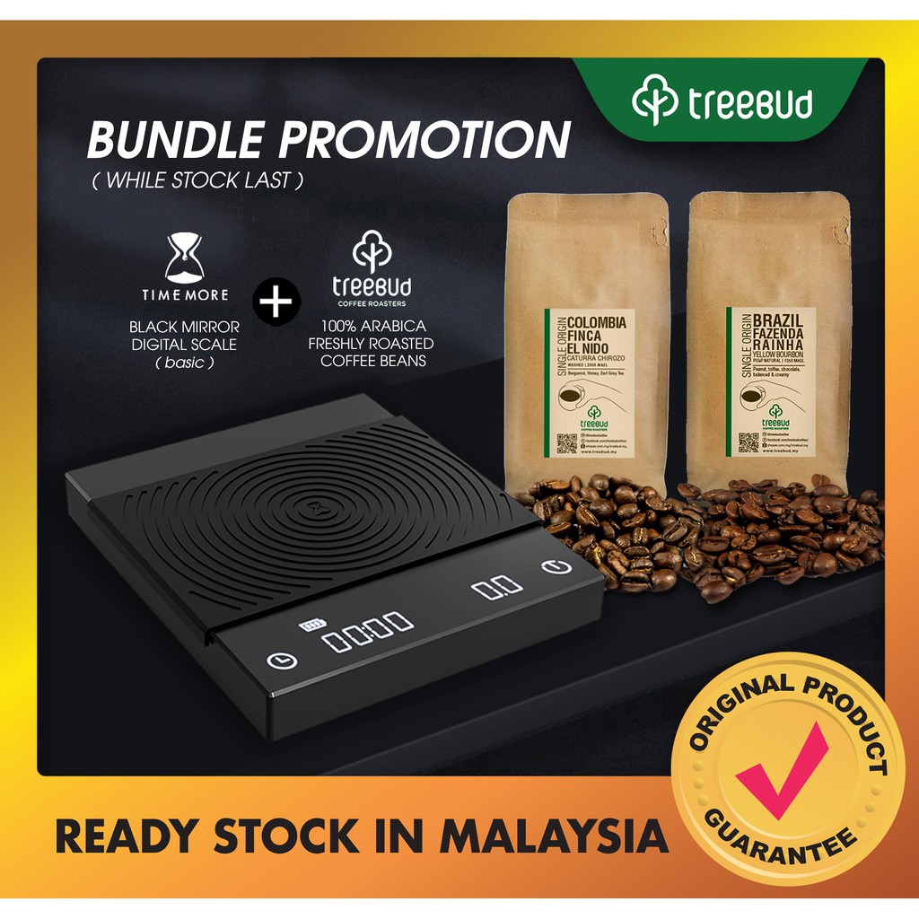 TimeMore Black Mirror Basic Scale (While Stock Last)🔥 | Shopee Malaysia