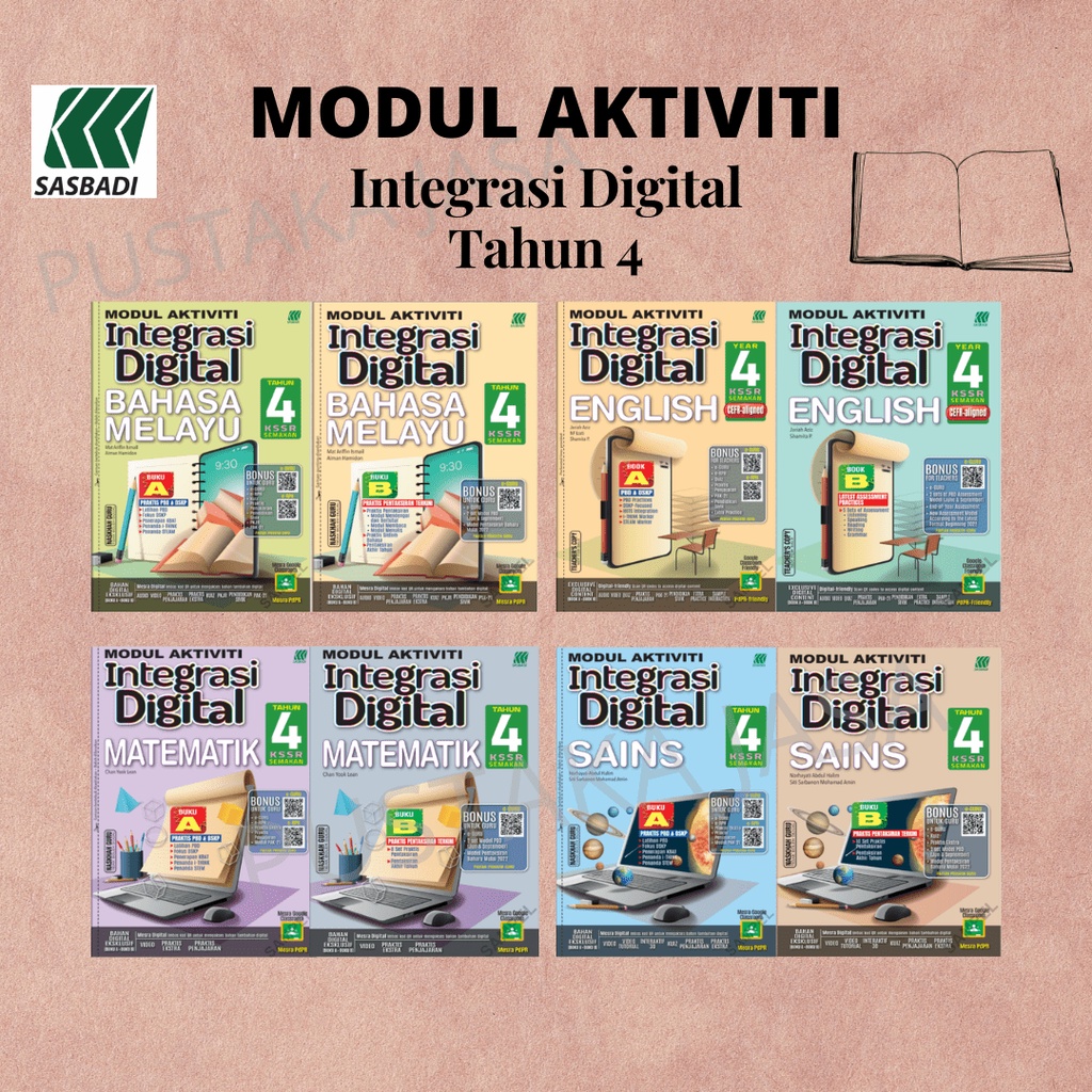 Jasa Sasbadi Modul Aktiviti Integrasi Digital And Modul Bitara Dlp Kssr Semakan Tahun 4 2022 