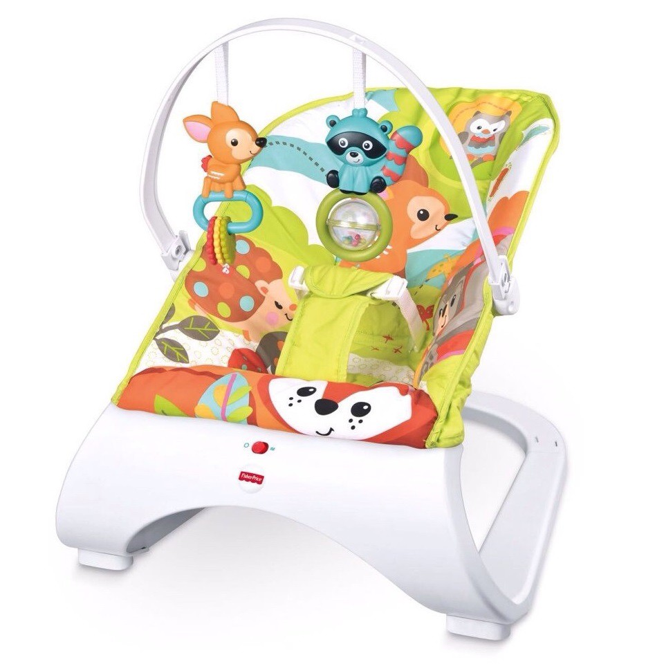 fisher price woodland friends comfort curve bouncer