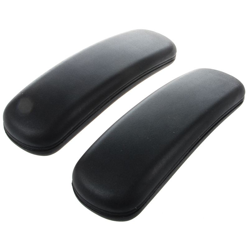 Office Chair Parts Arm Pad Armrest Replacement 9.75" x 3" (Black) C8D1