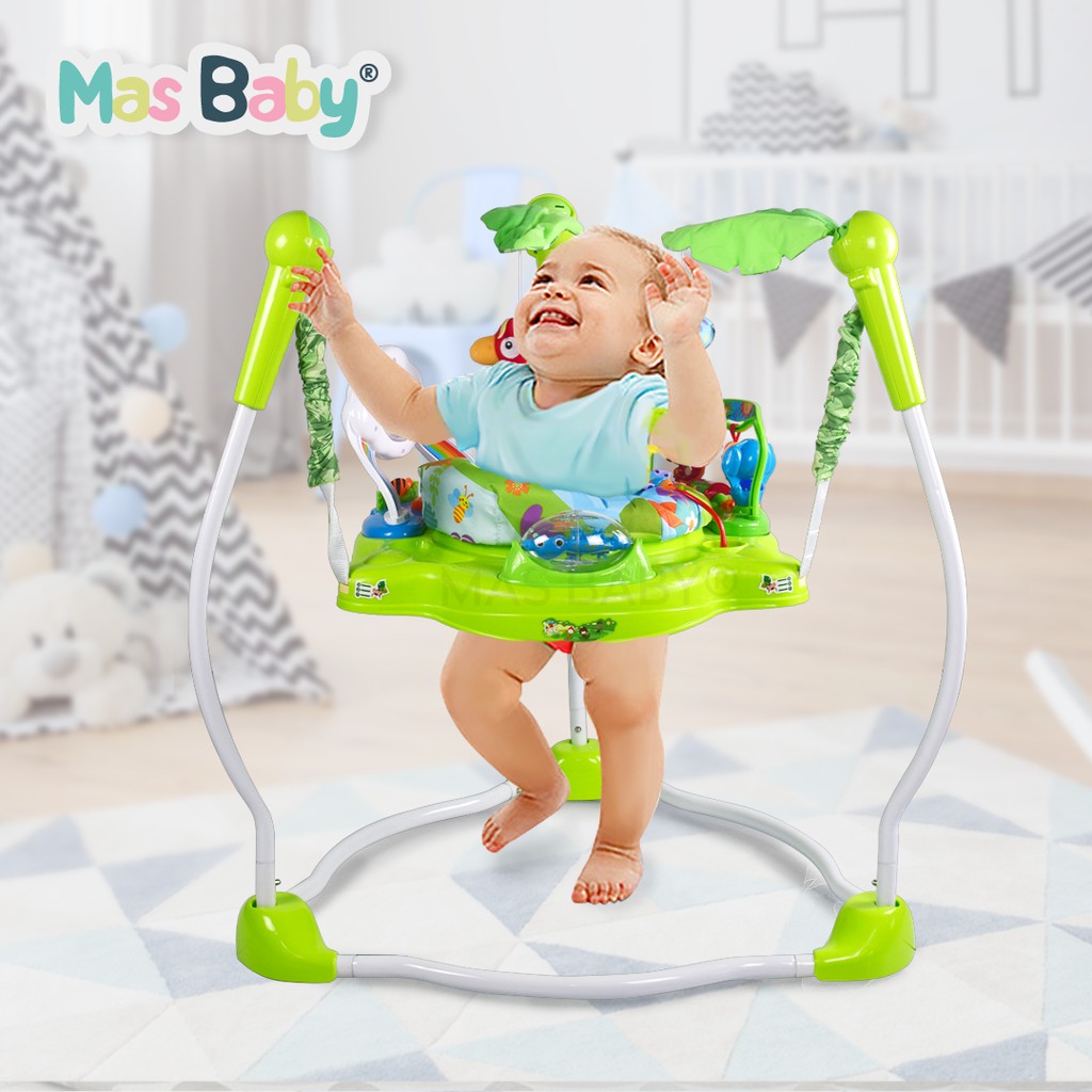 Mas Baby Jumperoo Musical Jumper Learning To Jump Floor Activity Center