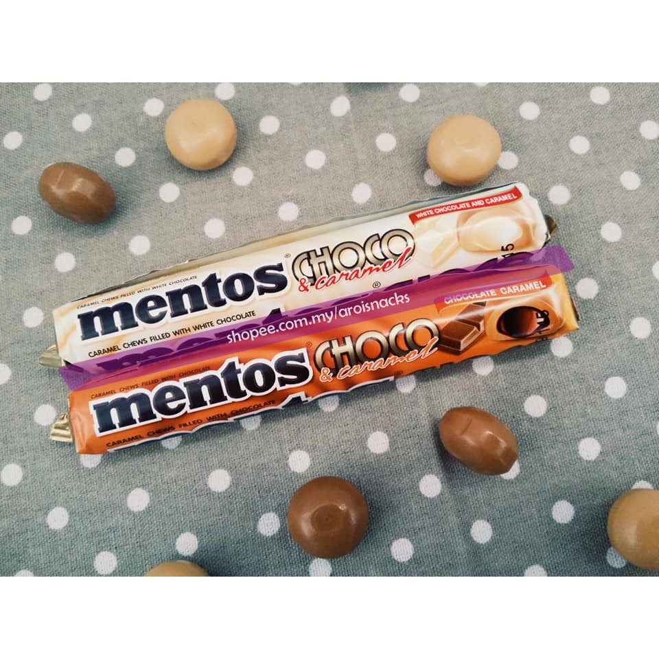 •HALAL• Thailand Mentos Choco & Caramel Candy (37.8g) Shopee Malaysia