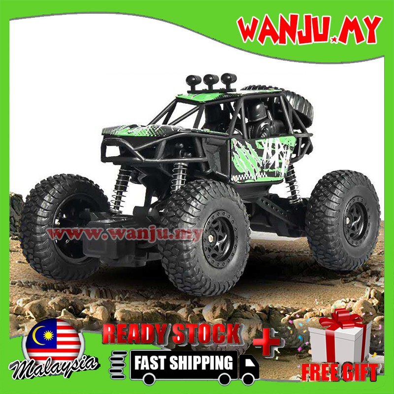Rock Crawler Rc Car, Rock Climber Monster Truck Toys 2.4Ghz 4Wd Off