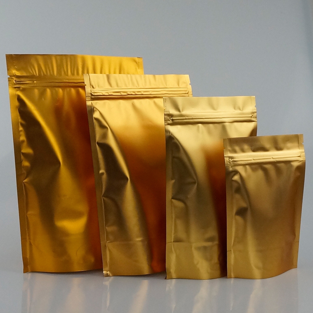 Download Metallic Stand-Up Food Bag : Metallic Foil Mylar Bags Zip ...