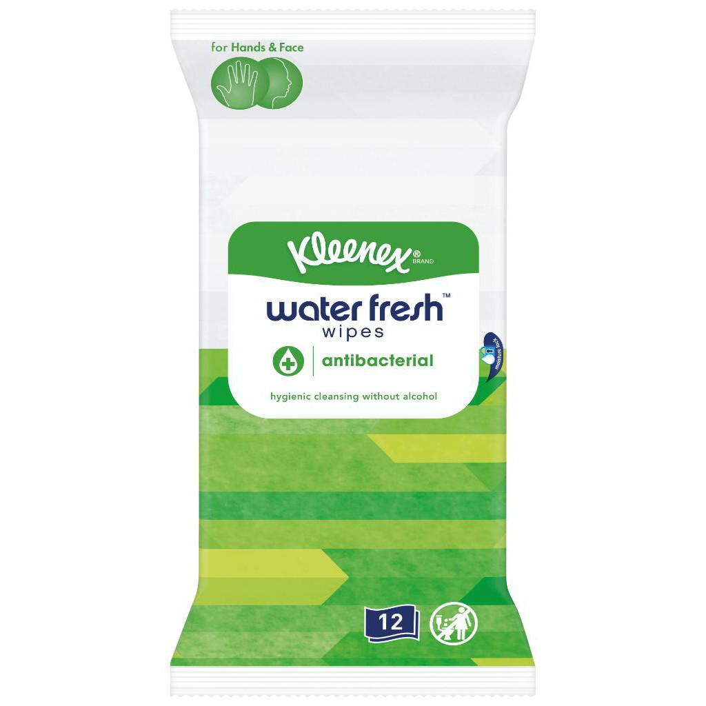 kleenex water wipes