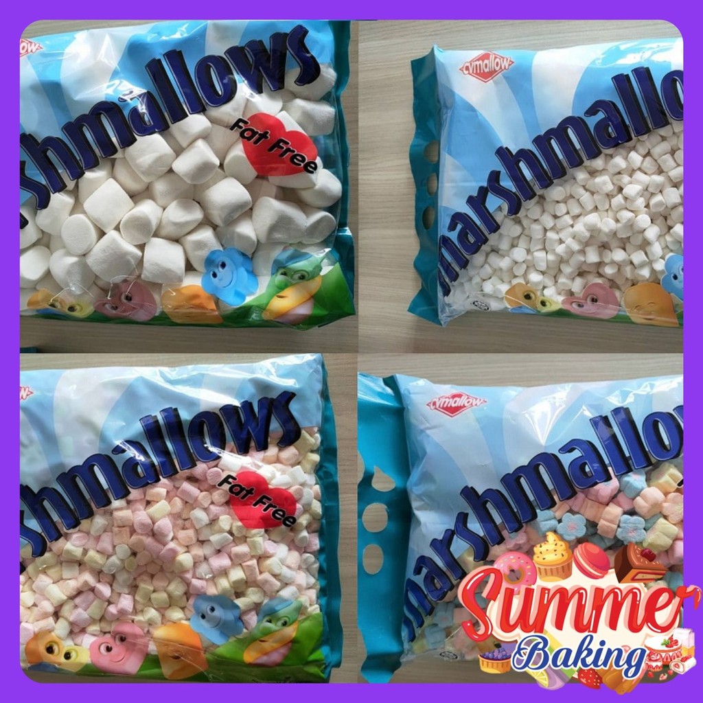 MARSHMALLOW Fat Free [ 250g / 500g / 1KG] Shopee Malaysia