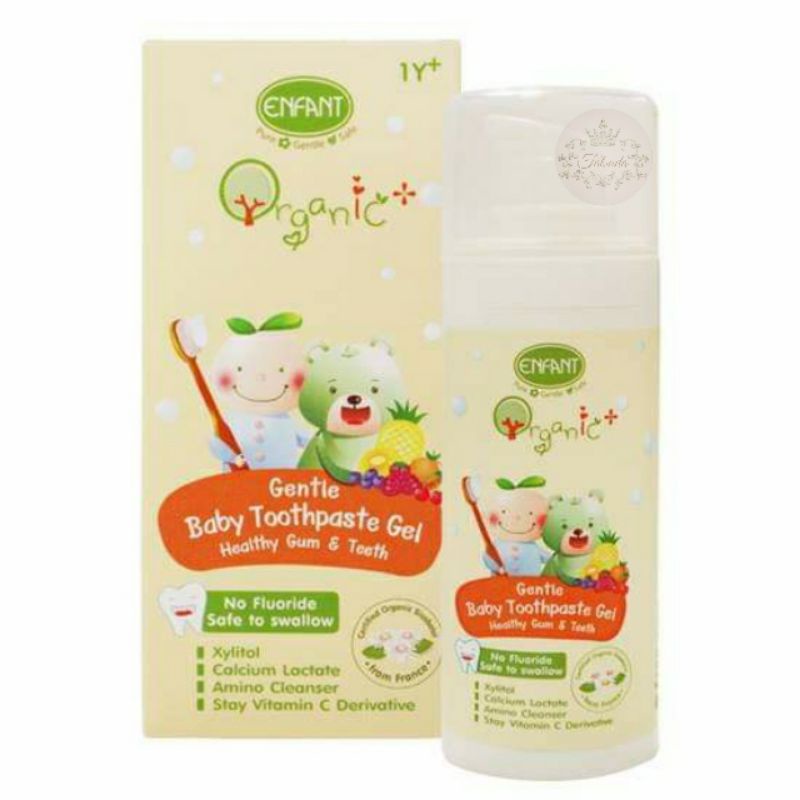 Enfant Organic Plus Gentle Baby Toothpaste Gel (1 year+) (30 ml