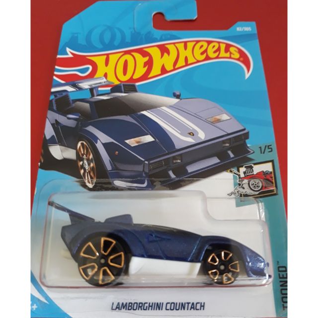 hot wheels lamborghini countach tooned