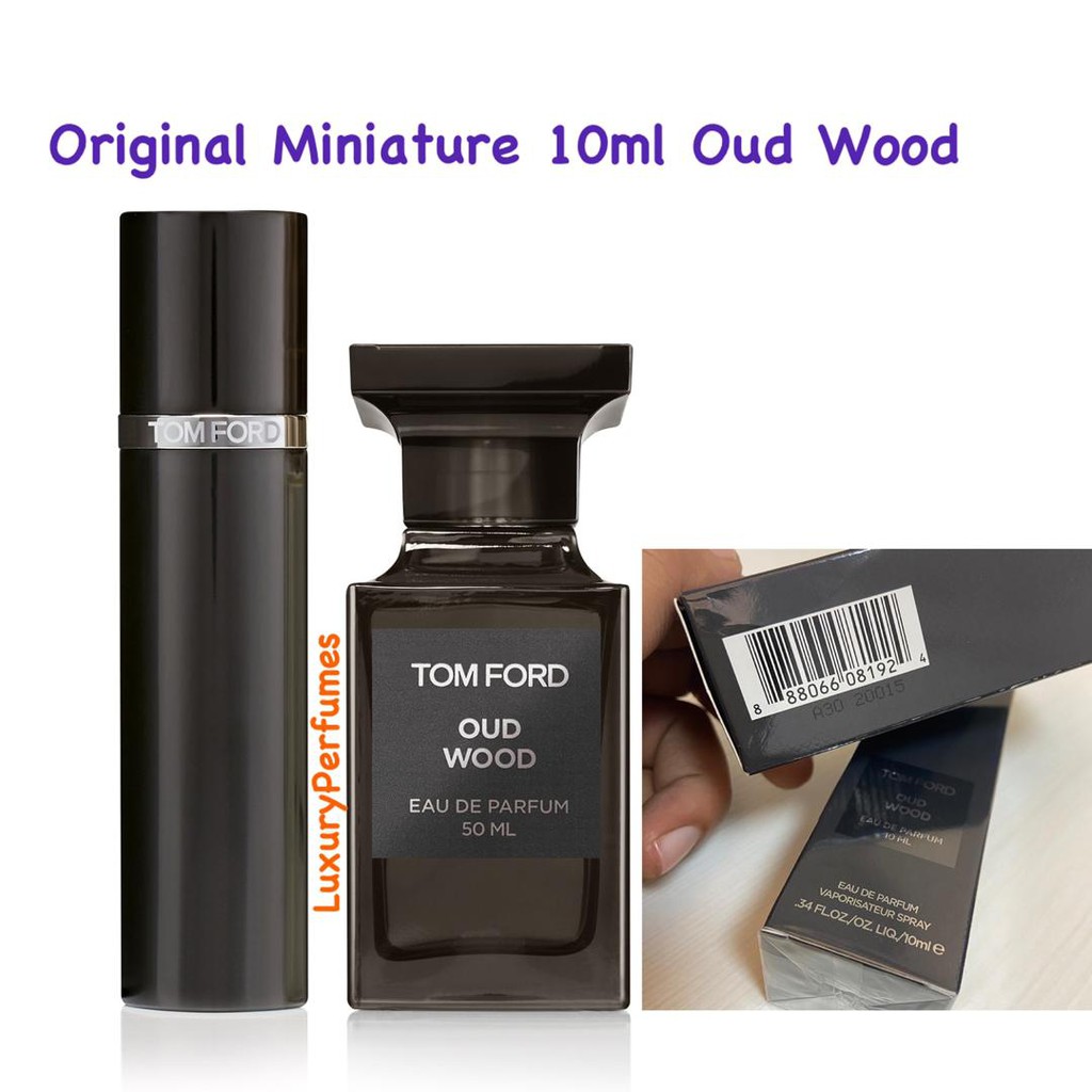 Original] TOM FORD Oud Wood EDP 10ml Miniature Spray | Shopee Malaysia