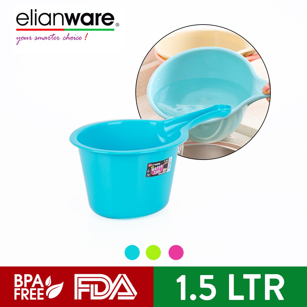 Elianware 1.5Ltr Bathroom Water Tub Spa Gayung