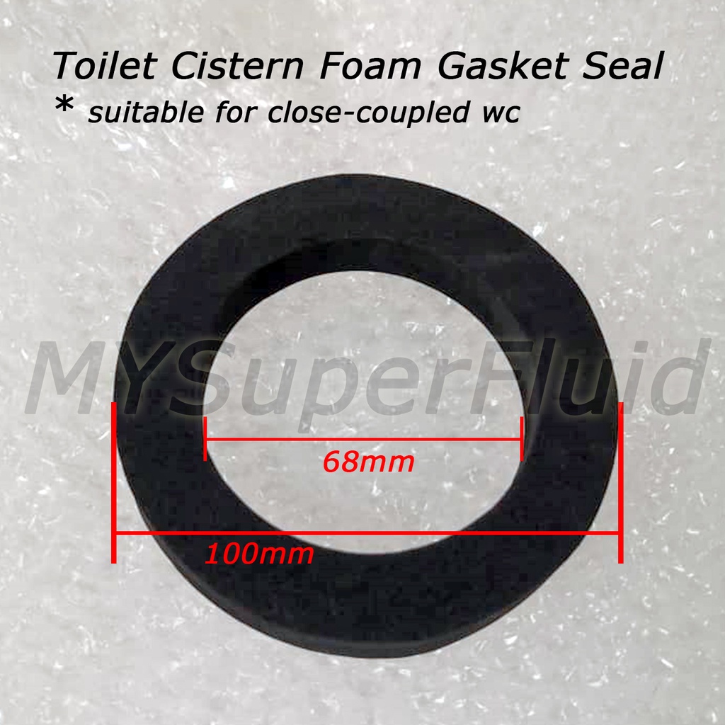Toilet Cistern Foam Gasket Seal For Close Coupled WC Shopee Malaysia
