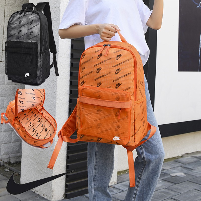 nike school backpacks orange