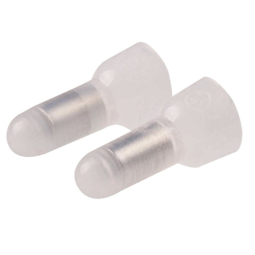 10pcs X Closed End Crimp Cap Wire Connector Nylon Insulated Terminal