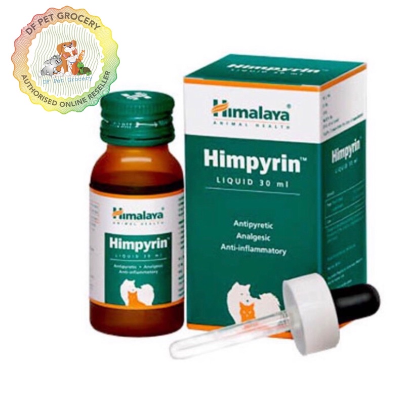 Himalaya Himpyrin Liquid 30ML for Cats and Dogs Fever & Painful  Ubat