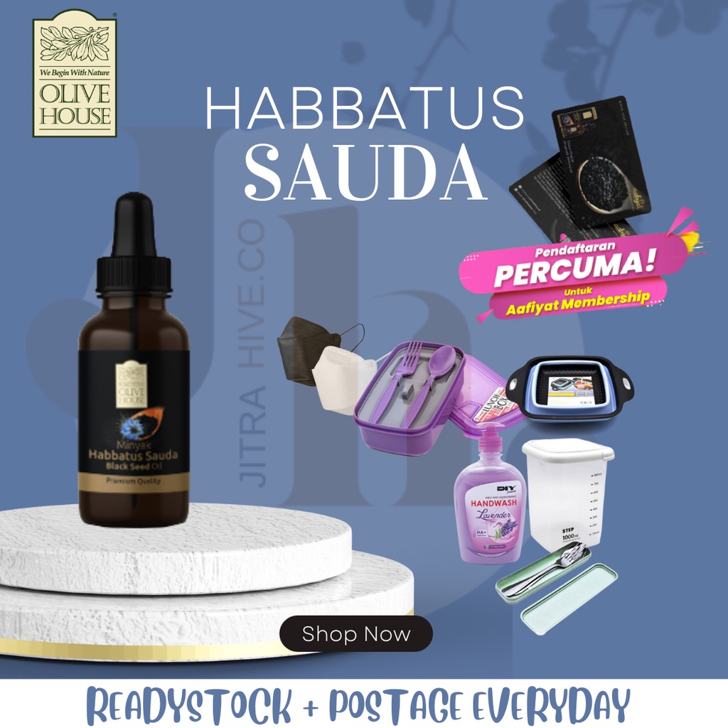 HABBATUS SAUDA PELBAGAI GUNA ~ BLACKSEED OIL | Shopee Malaysia