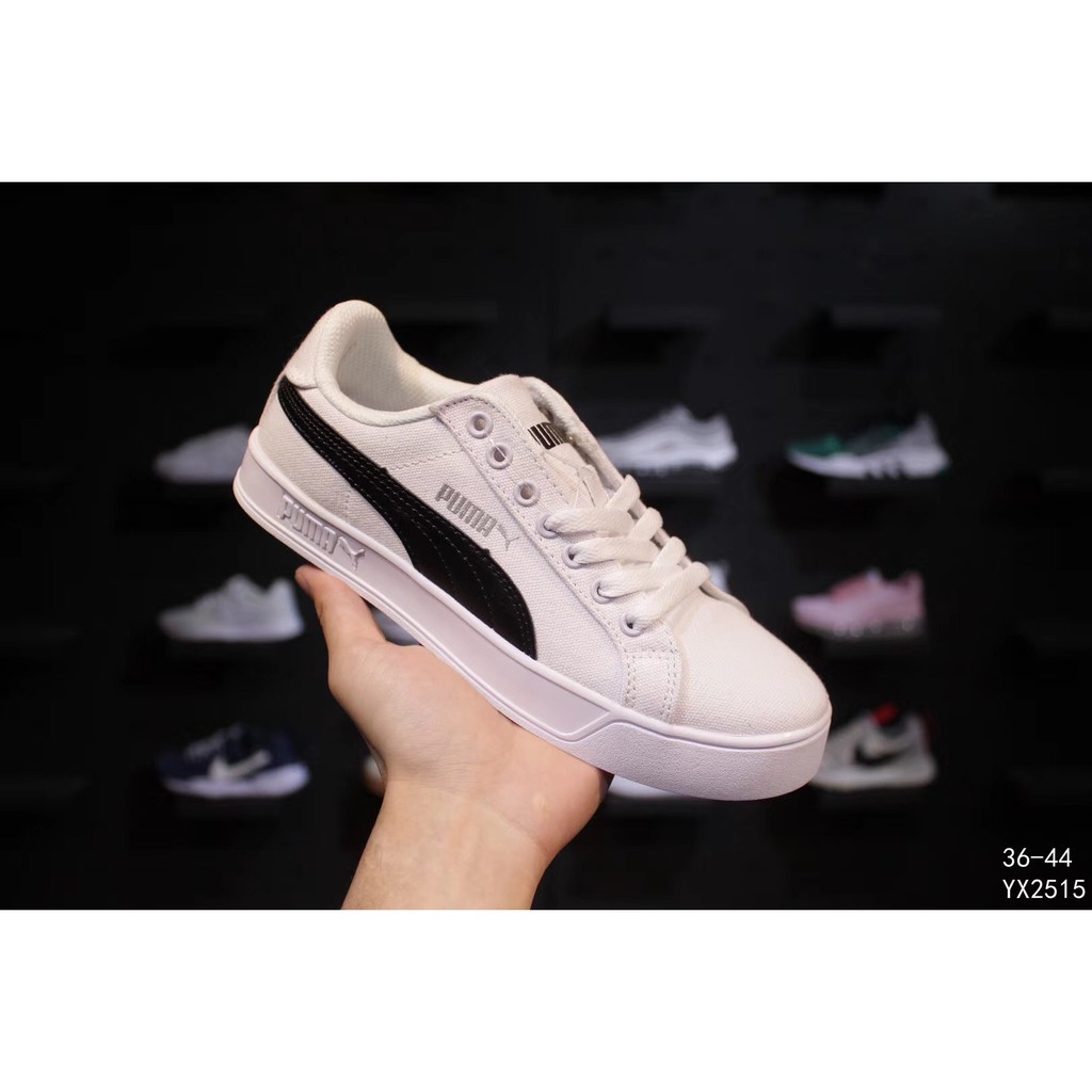 puma smash v2 canvas men's sneakers